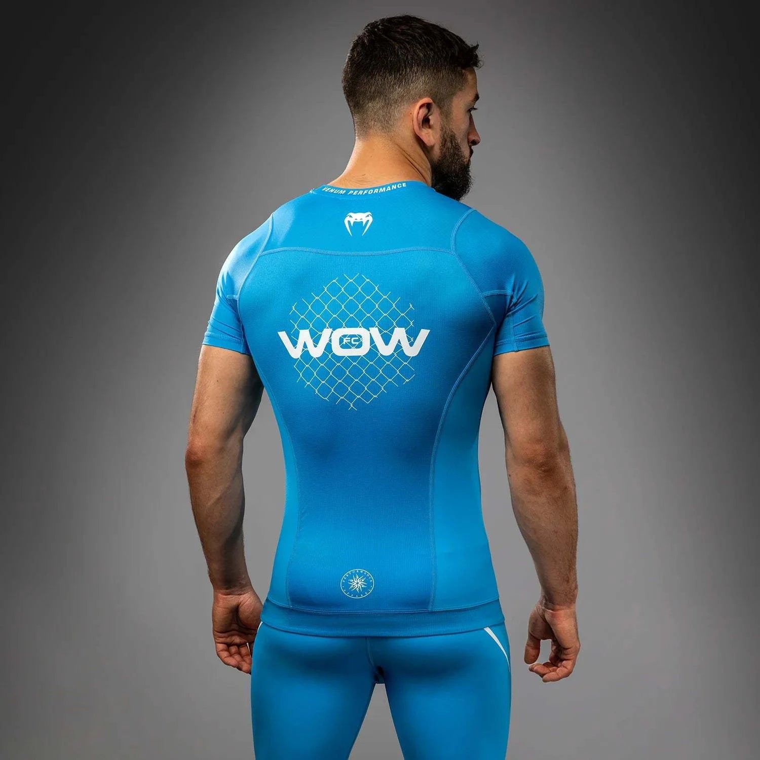Rashguard Venum X WOW FC Bleu