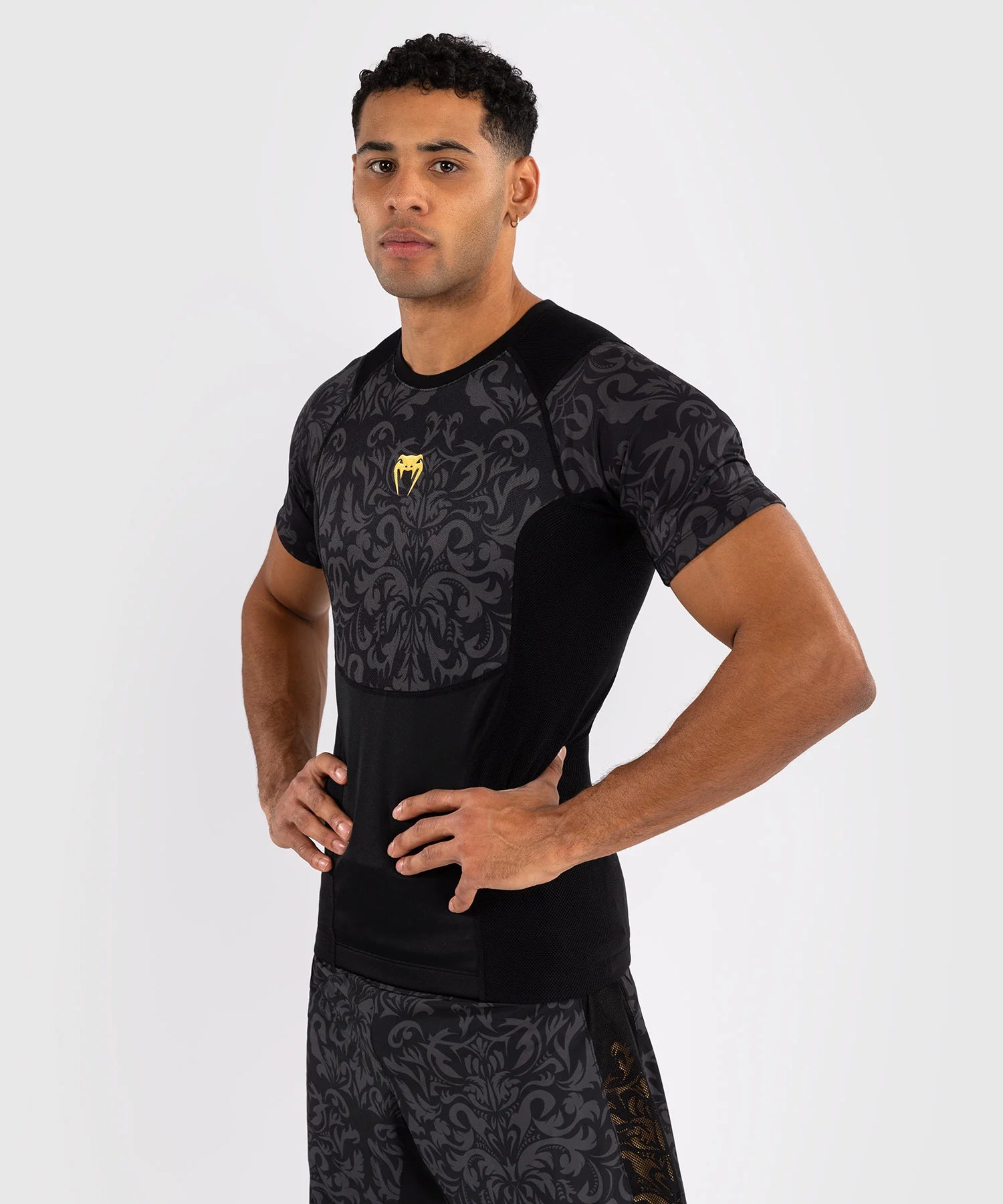 Rashguard Venum x Ilia Topuria Unmatched - Noir/Or