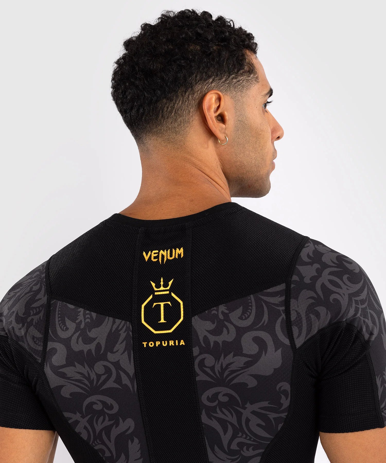 Rashguard Venum x Ilia Topuria Unmatched - Noir/Or