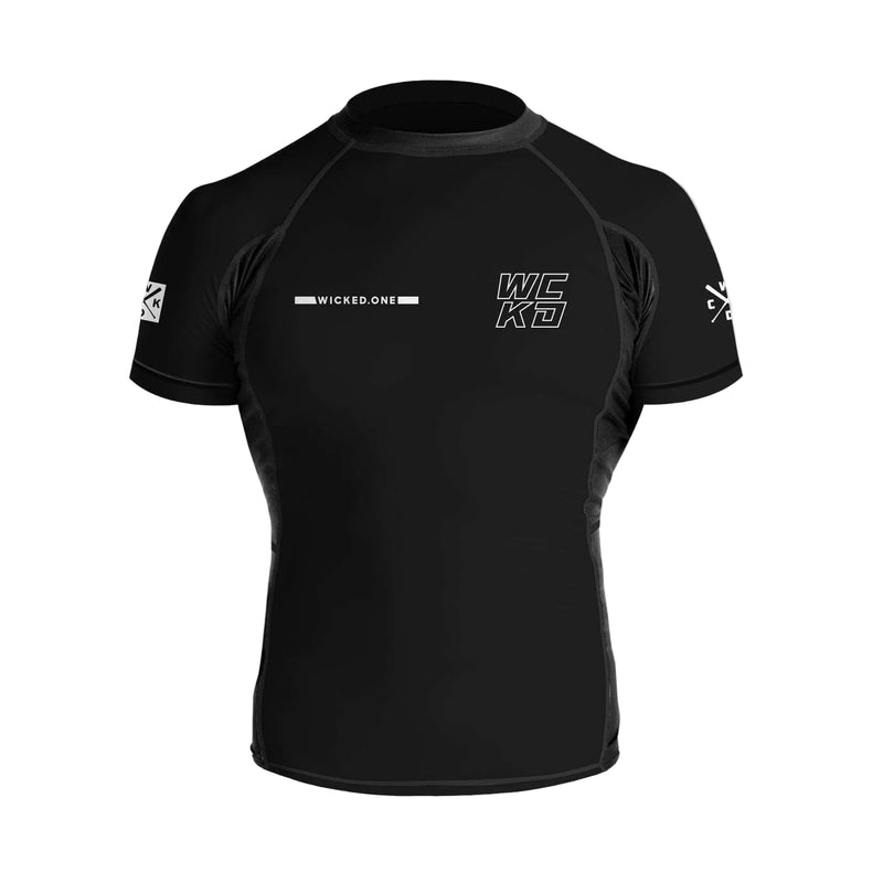 Rashguard manches courtes Wicked One - RAW Noir