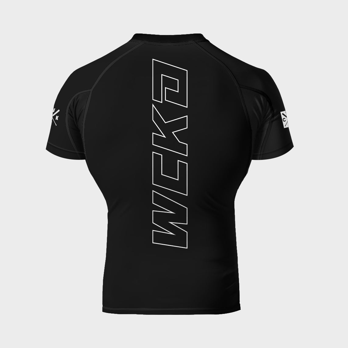 Rashguard manches courtes Wicked One - RAW Noir