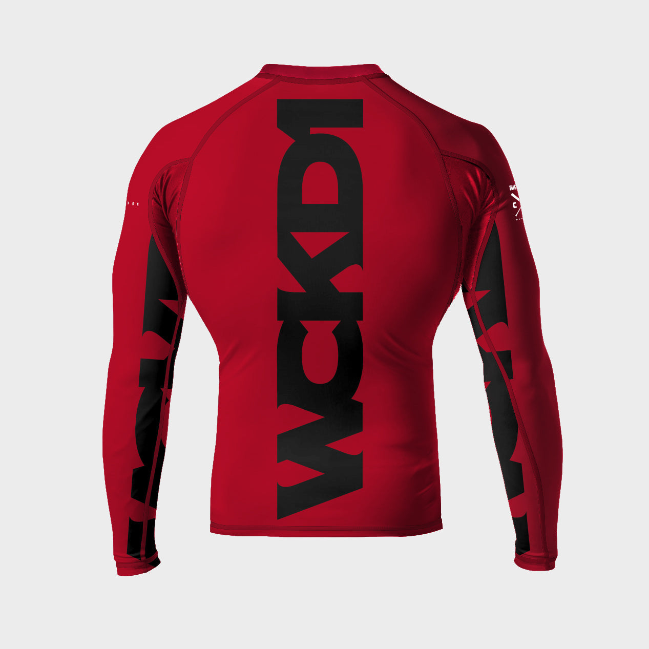 Rashguard manches longues Wicked One - WCKD Rouge
