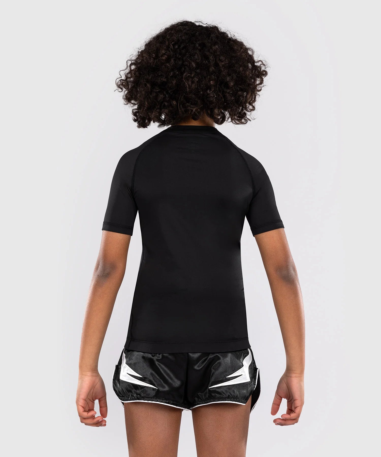 Rashguard Manches Courtes Venum Contender Kids - Noir