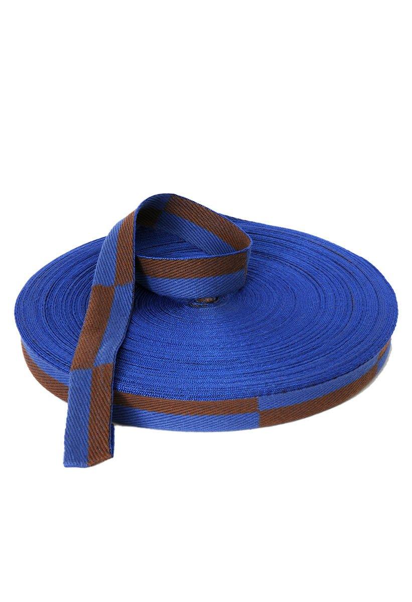 Rouleau de ceinture Karate Bleu/Marron