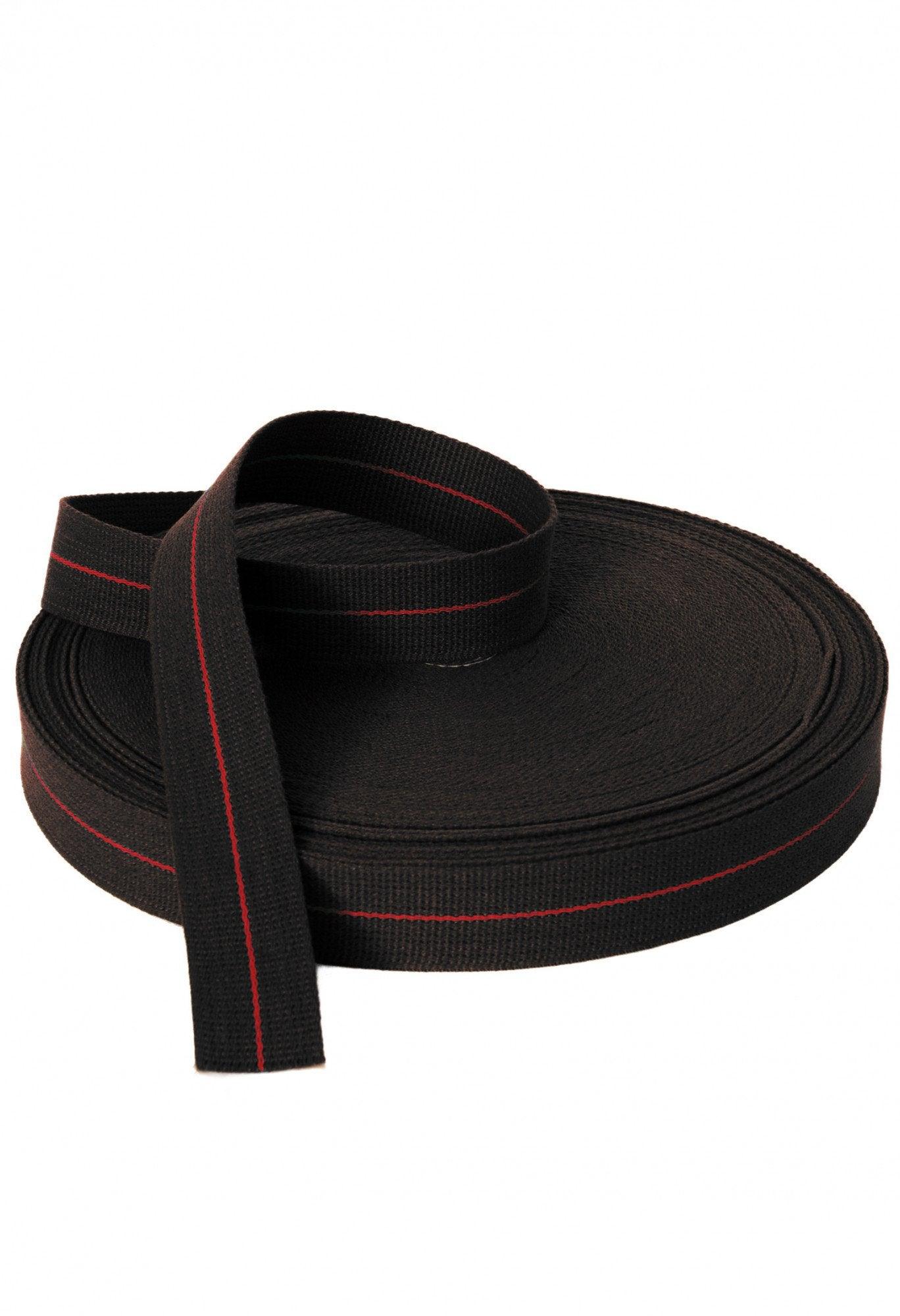Rouleau de ceinture Karate Noir