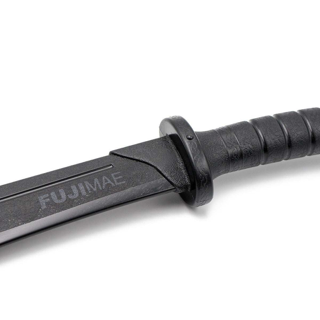 DEPICE Sabre Dao Kung Fu Épée Plastique Rigide Noir - Entraînement Sécurisé