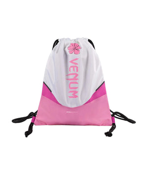 Sac à cordon Venum Evo 2 Flower blanc rose pour équipement sportif pratique et résistant
