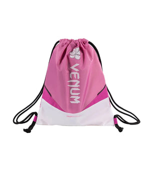 Sac à cordon Venum Evo 2 Flower rose blanc pratique et résistant pour sport et lifestyle