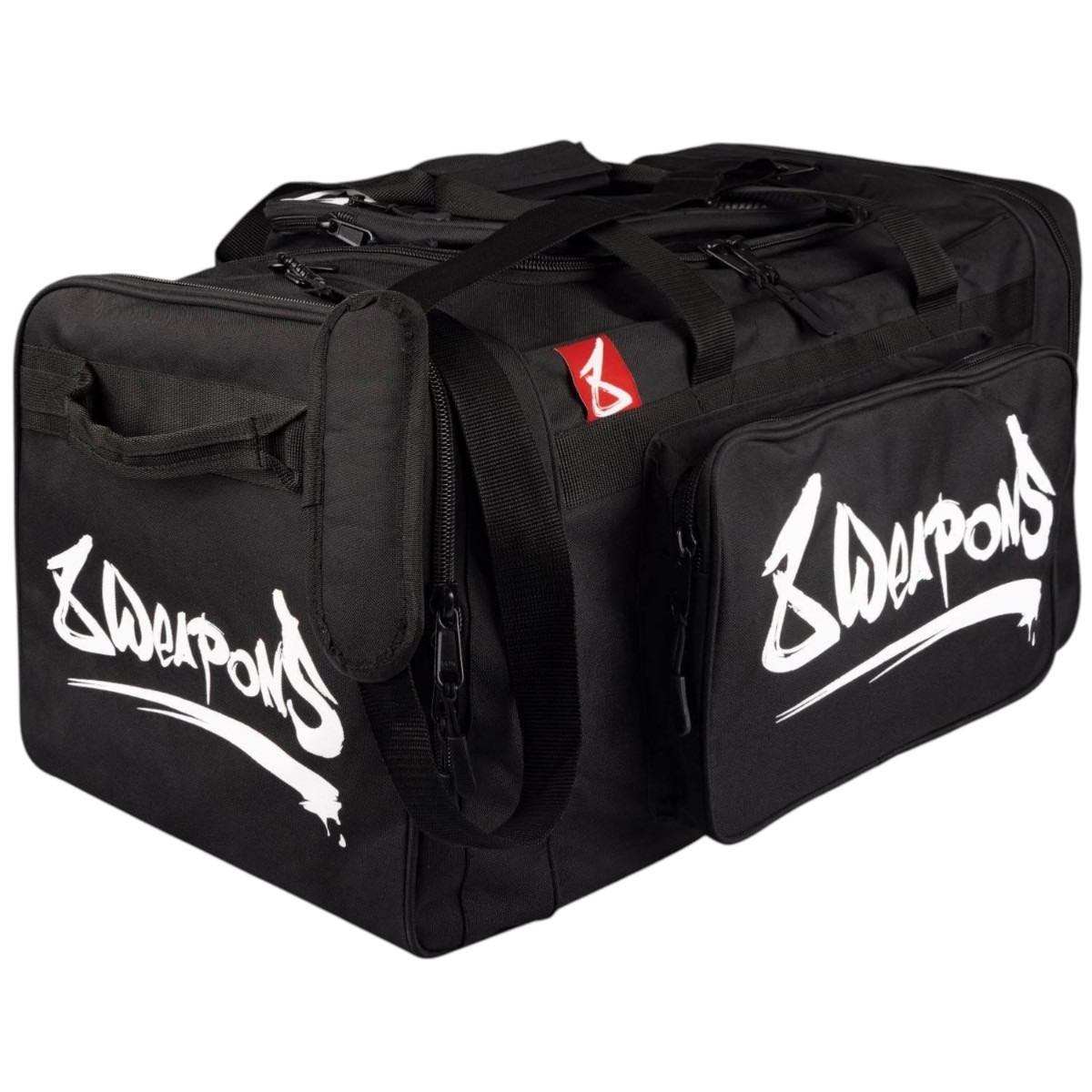Sac de sport 8 Weapons Big 8 noir grande capacité pour équipement de sports de combat