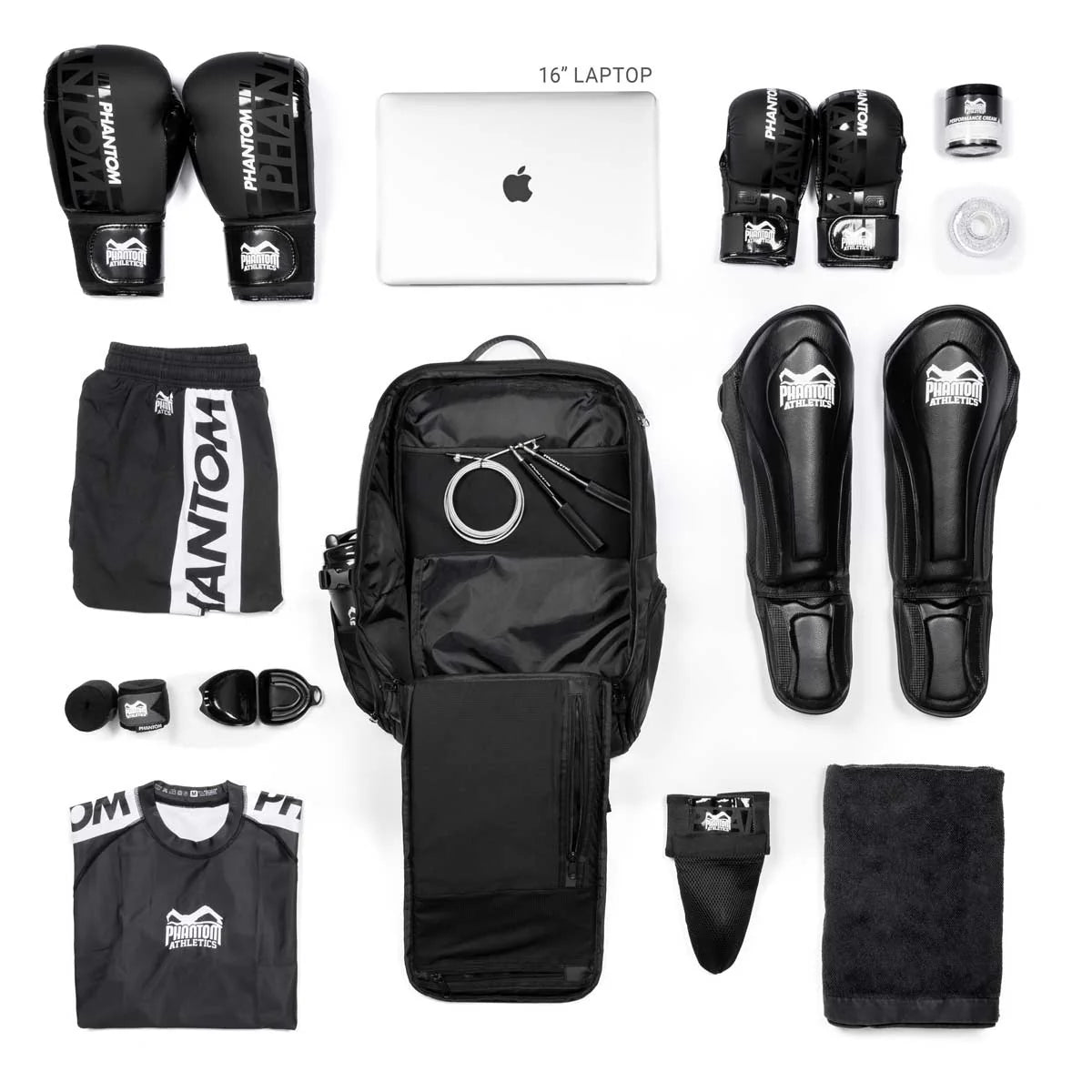Sac à dos de APEX Team - Phantom Athletics - Noir