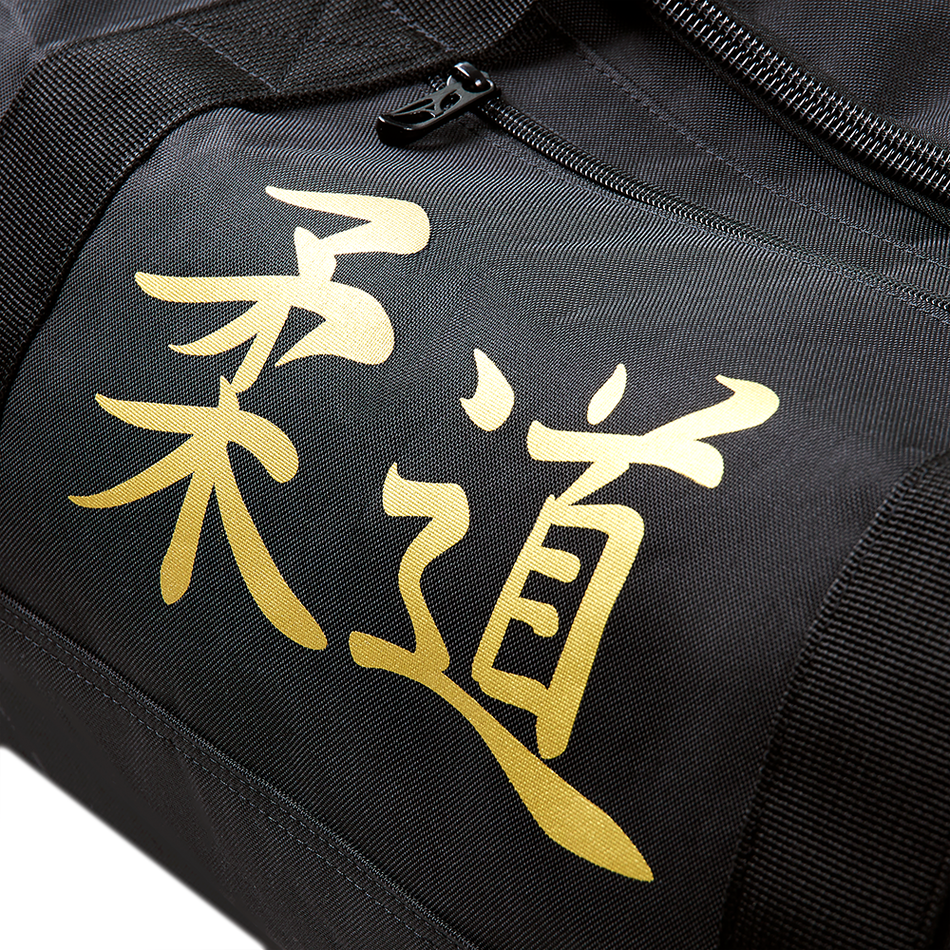 Sac Mizuno Multiway noir or, poches zippées latérales
