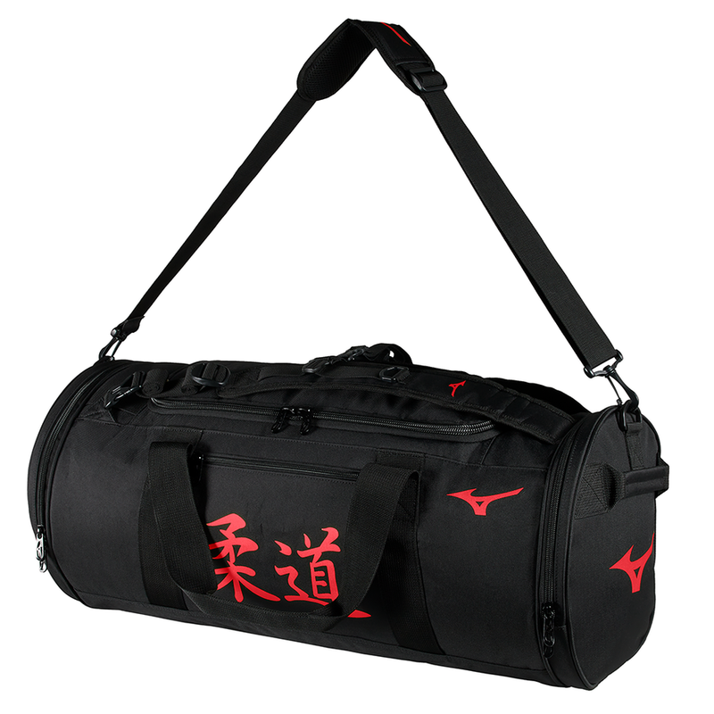 Sac de sport Judo Mizuno Multiway 45 L - Noir/Rouge