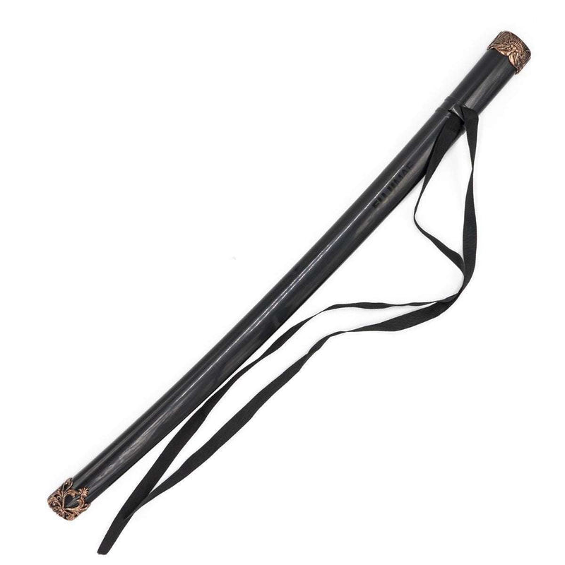 Saya, fourreau pour bokken Fuji Mae décorée - Noir