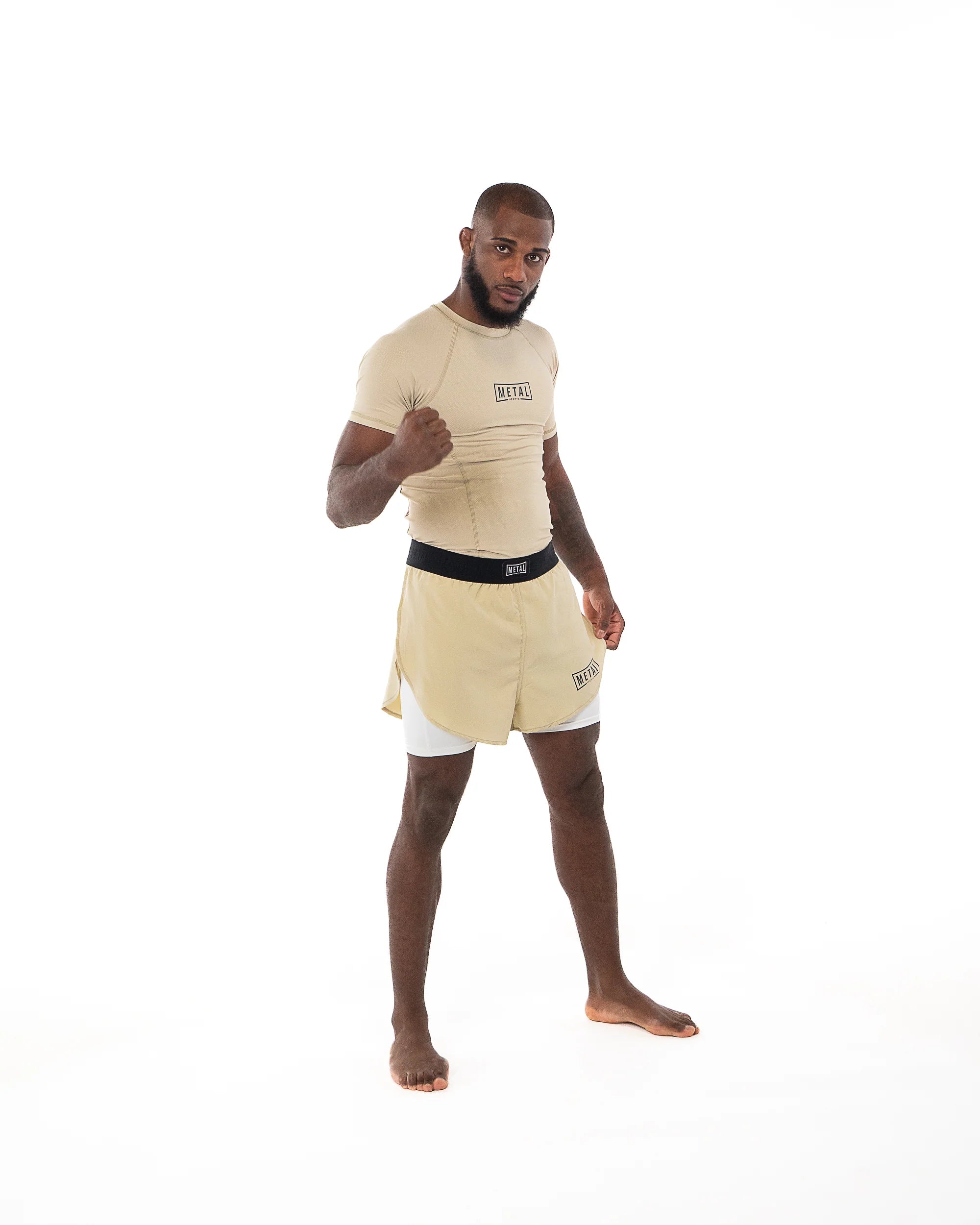 Short MMA  2 en 1 -  Metal Desert Storm