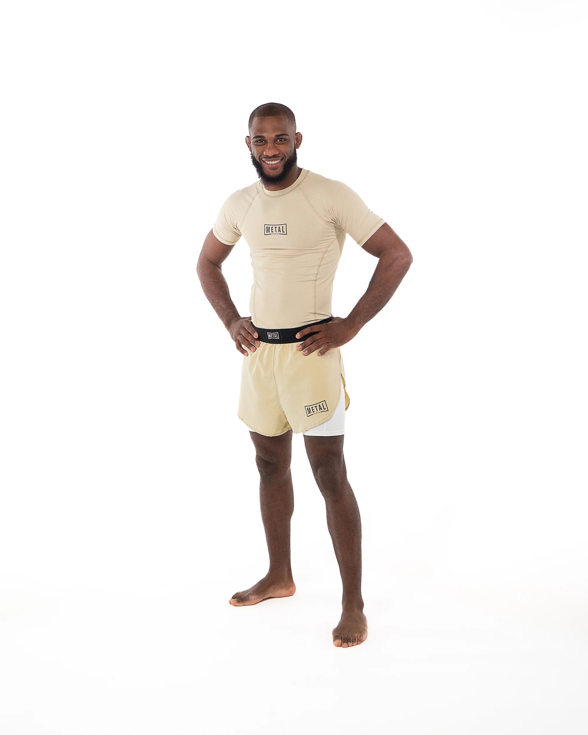 Short MMA  2 en 1 -  Metal Desert Storm