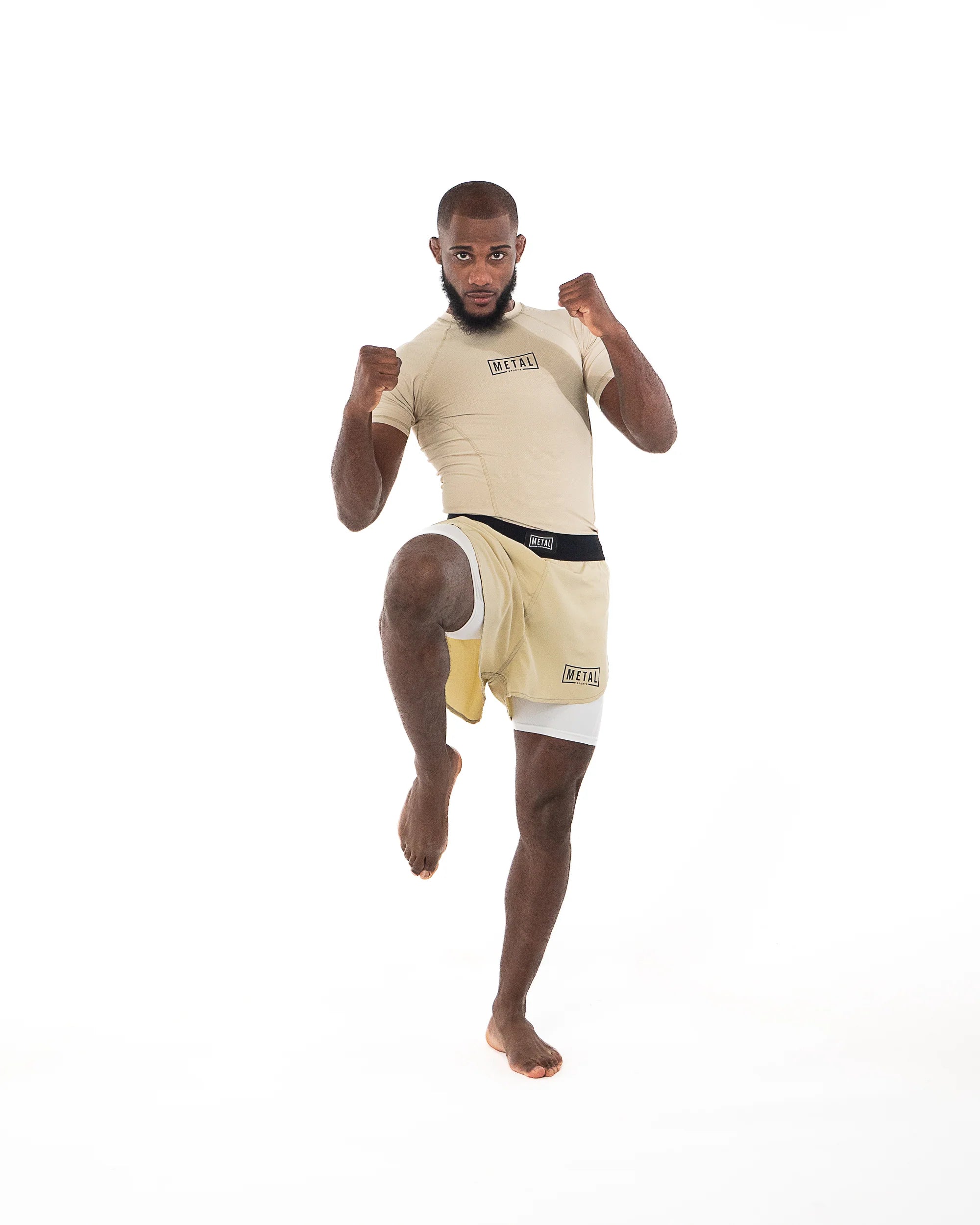 Short MMA  2 en 1 -  Metal Desert Storm