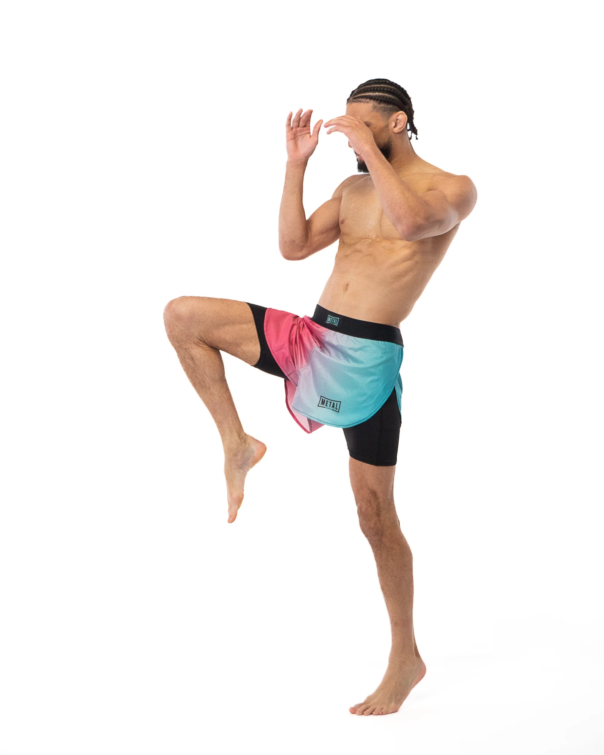 Short MMA  2 en 1 -  Miami Vice