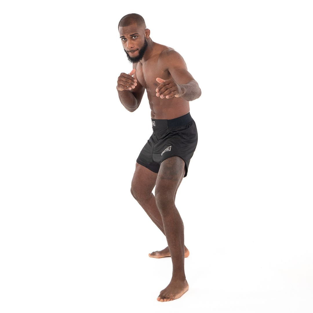 Short MMA Noir -  Metal Boxe - MSS201N