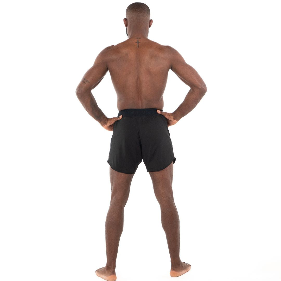Short MMA Noir -  Metal Boxe - MSS201N