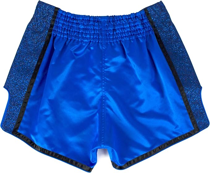 Short de Muay Thaï Fairtex Bleu / Noir