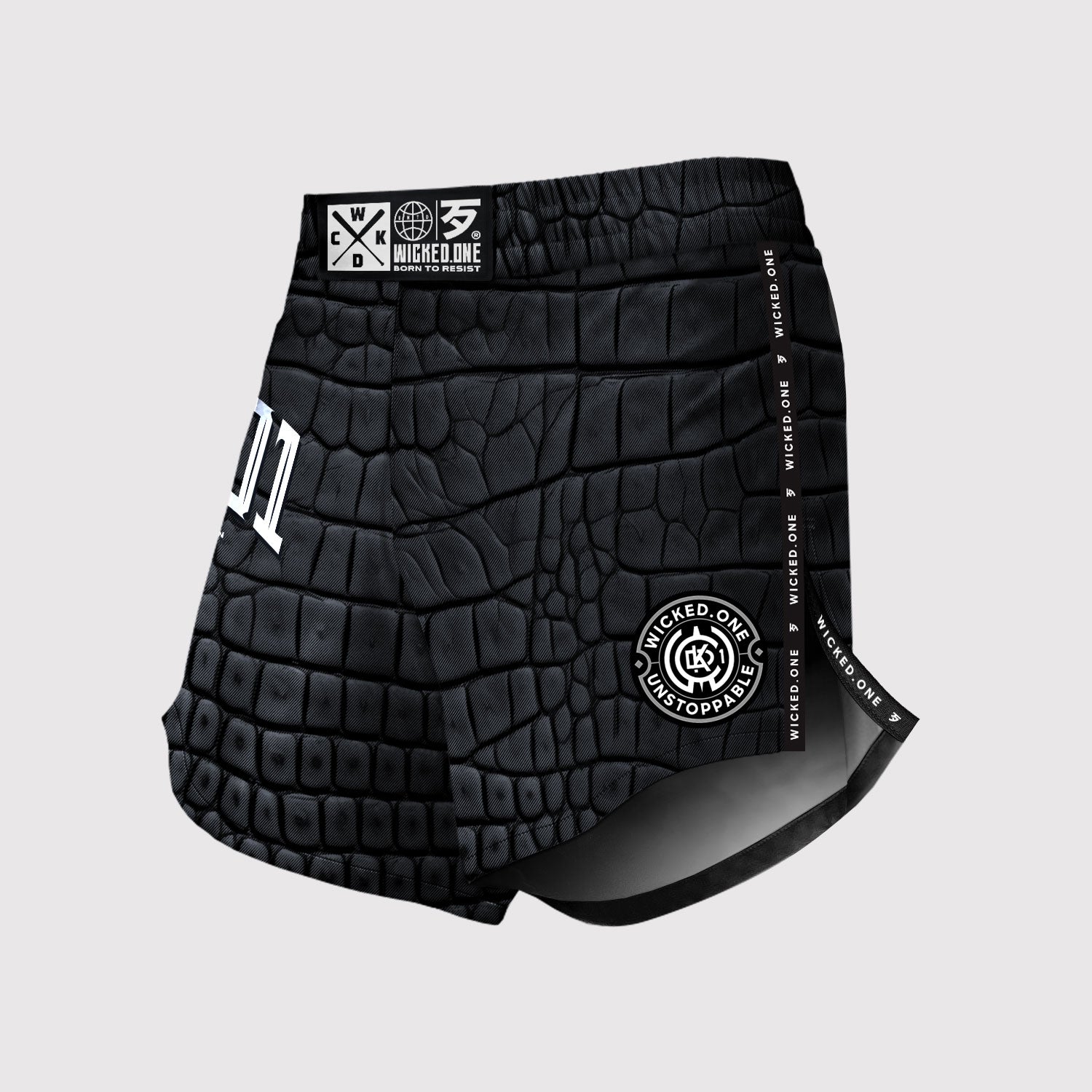 Short de MMA ELEMENT Wicked One - CAÏMAN Noir