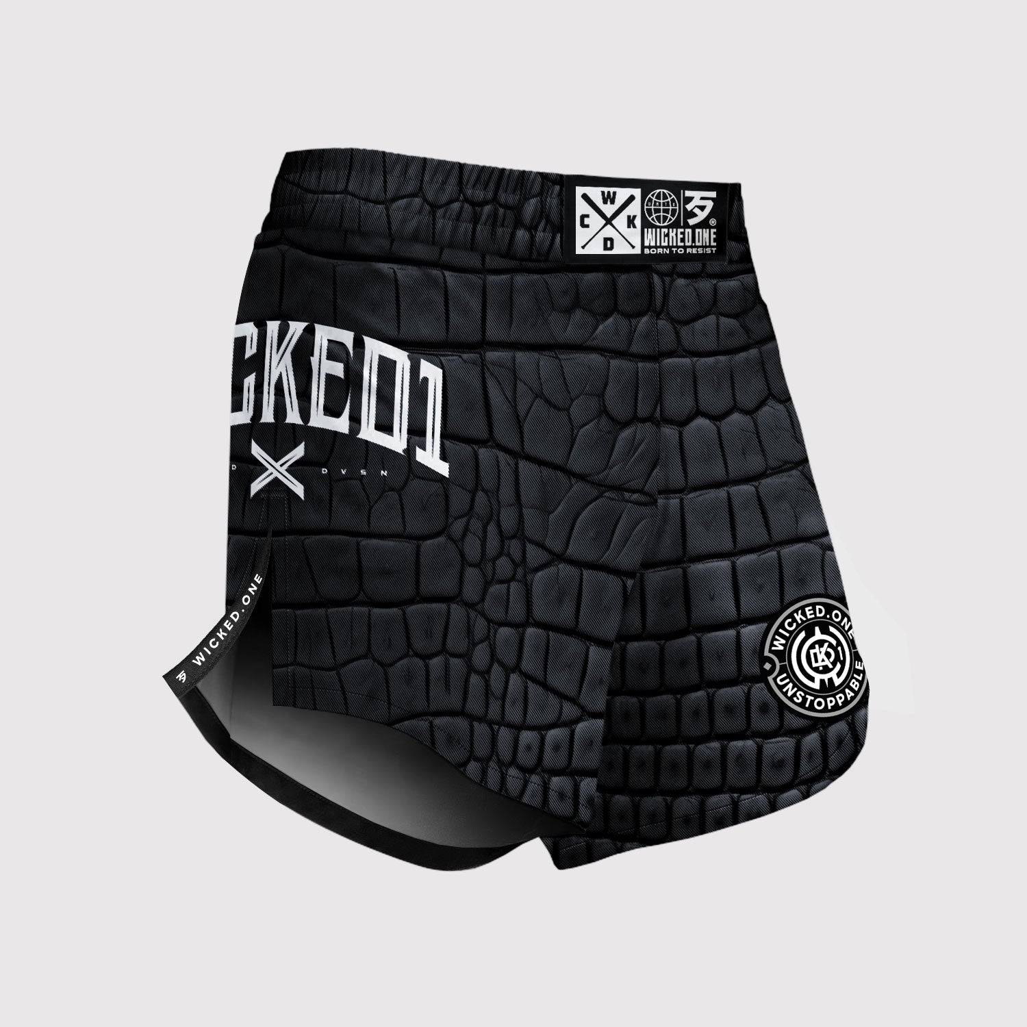 Short de MMA ELEMENT Wicked One - CAÏMAN Noir