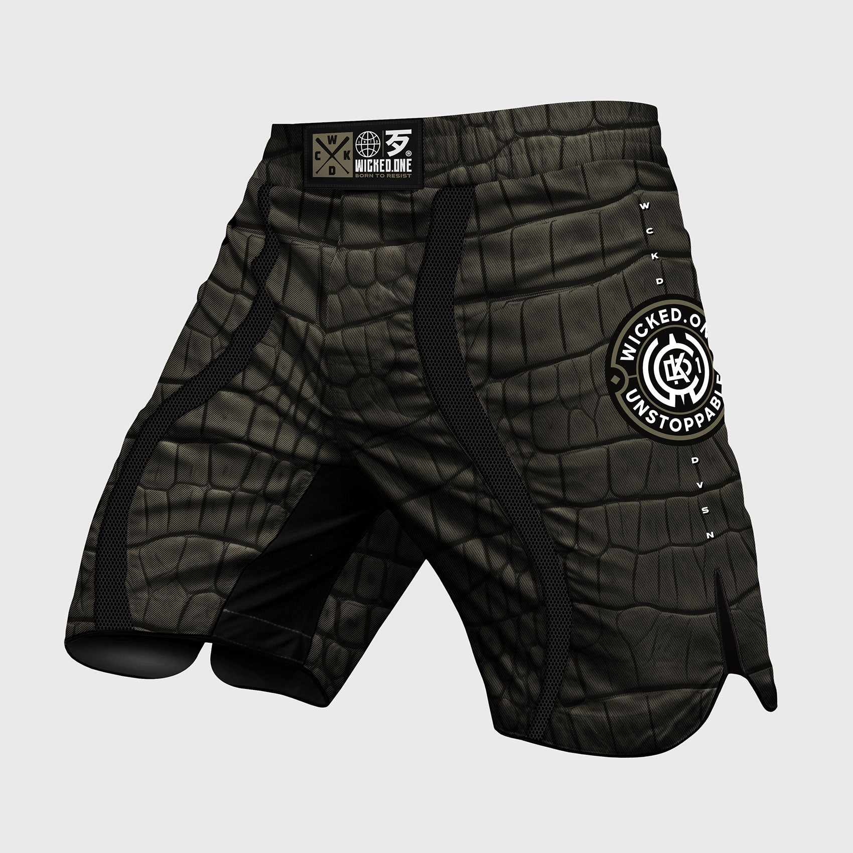 Short de MMA Eager Wicked One - CAÏMAN Kaki