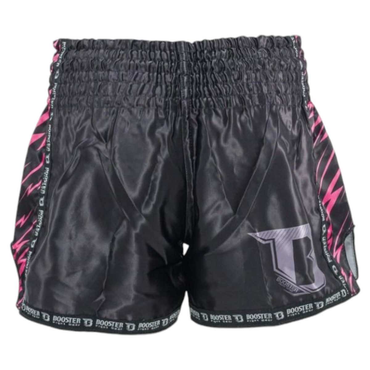 Short de Boxe Thaï enfant Booster Fighting Gear Combat Series 3 Rose Pink