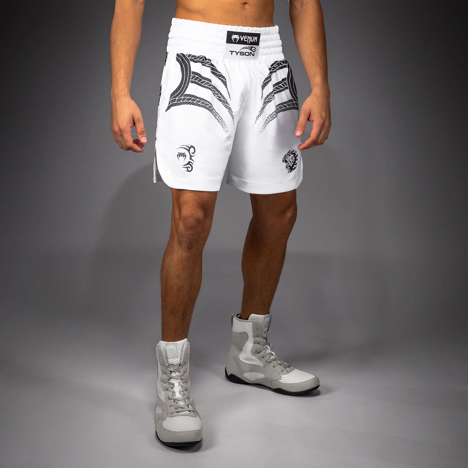Short de Boxe Venum x Mike Tyson Tiger Blanc