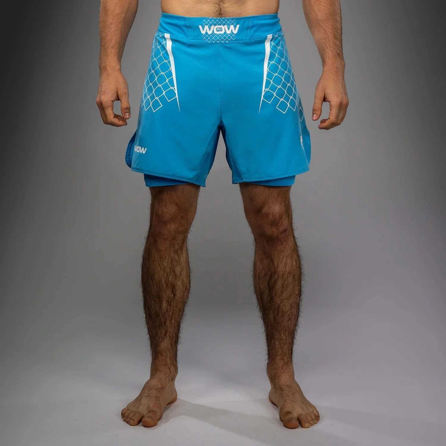 Short de Combat Venum X WOW FC Bleu