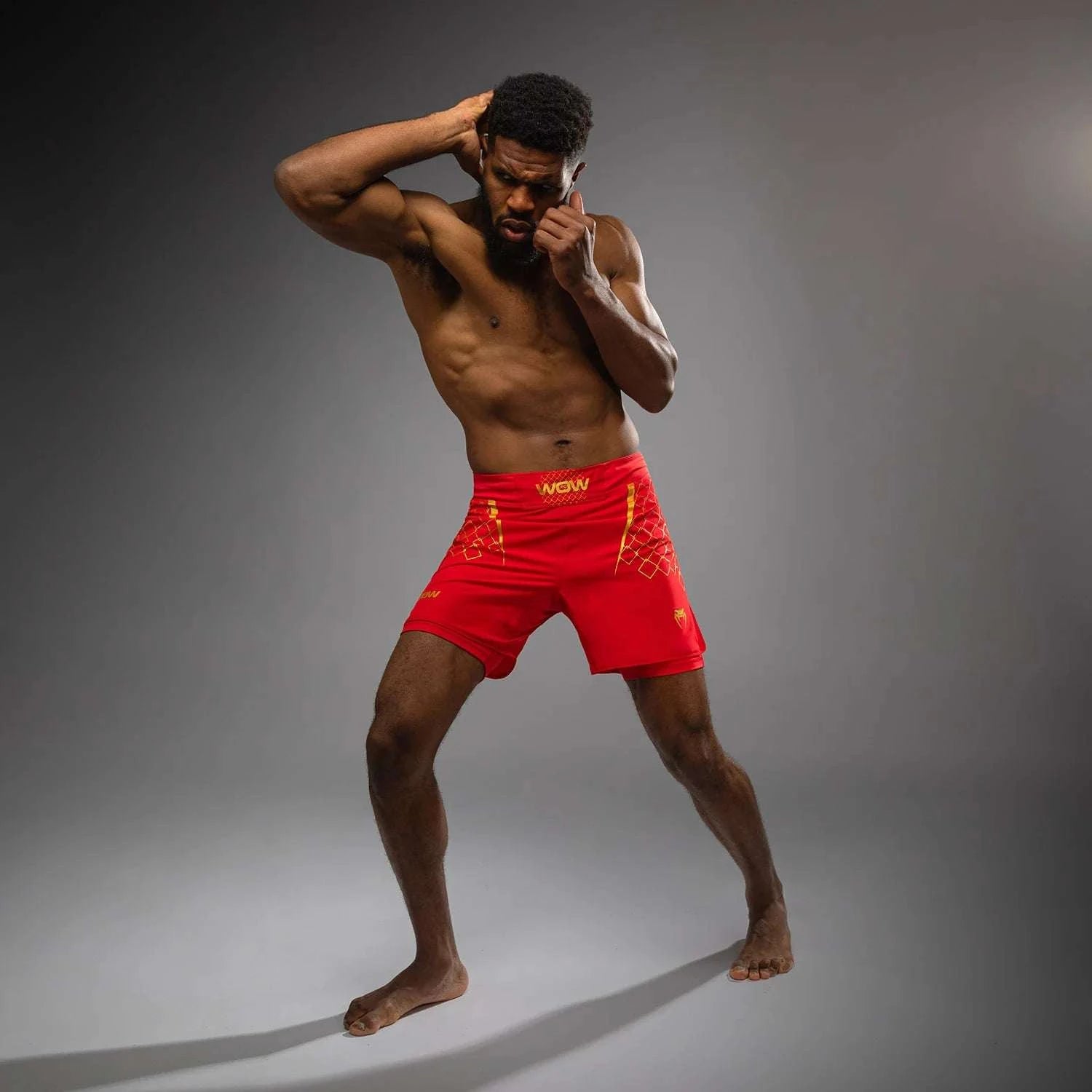 Short de Combat Venum X WOW FC Rouge