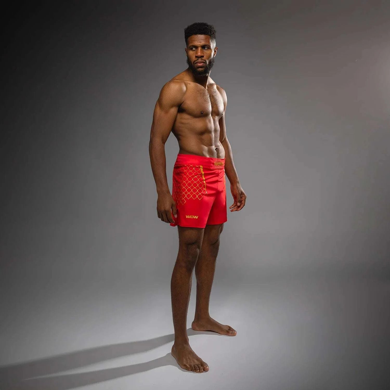 Short de Combat Venum X WOW FC Rouge