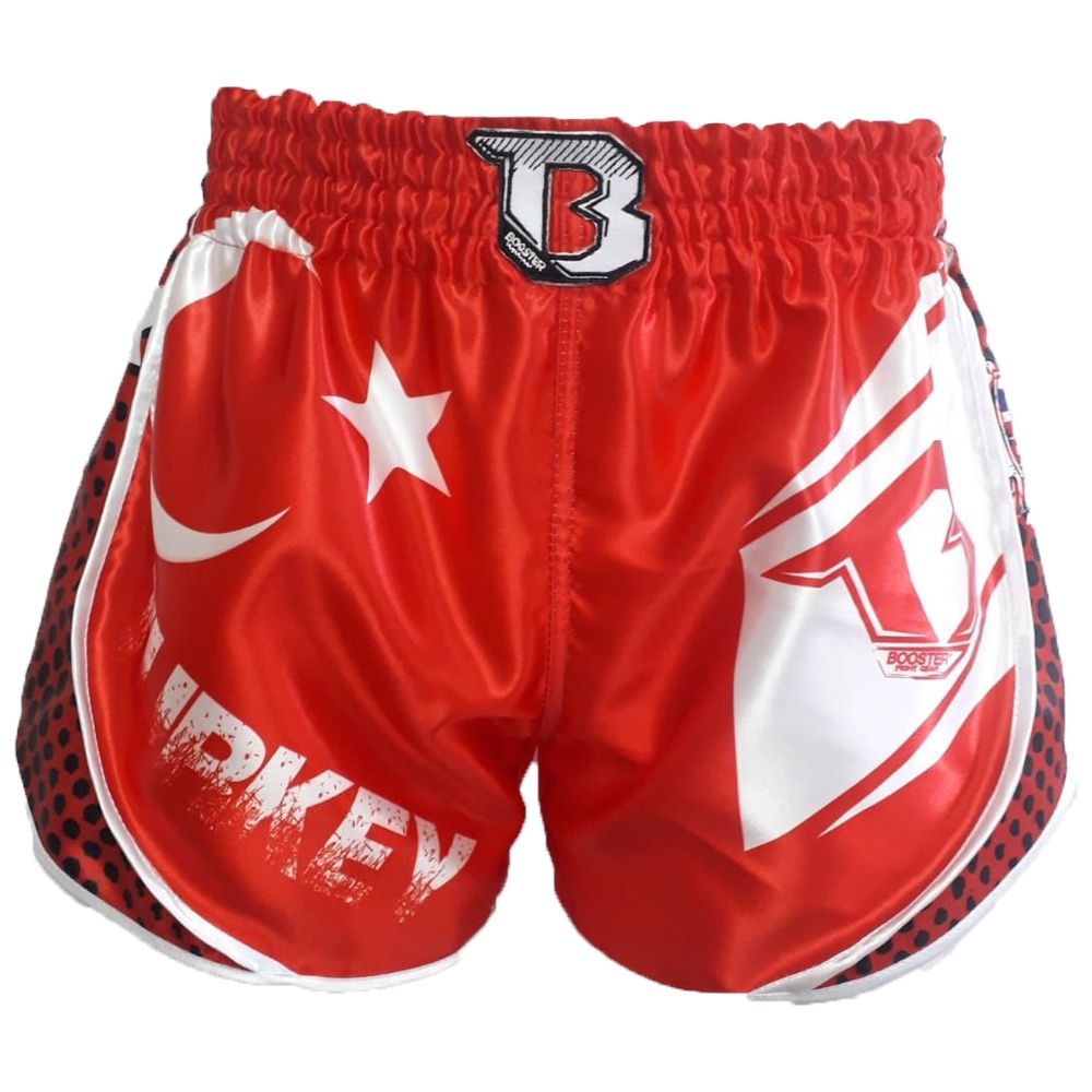 Short de Muay Thai Booster Drapeau Turkey