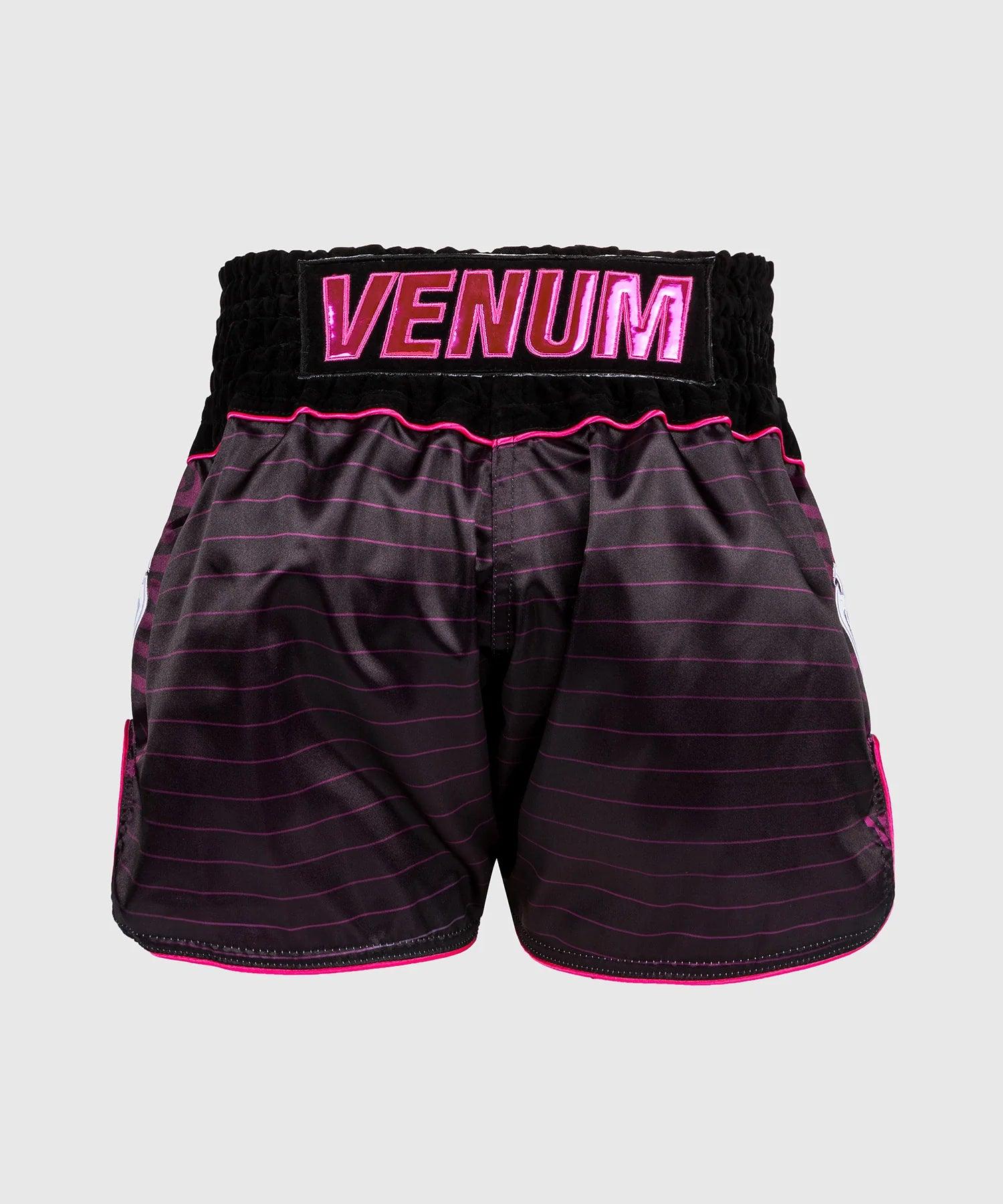 Short de Muay Thai Venum Attack 2.0 - Noir/Rose