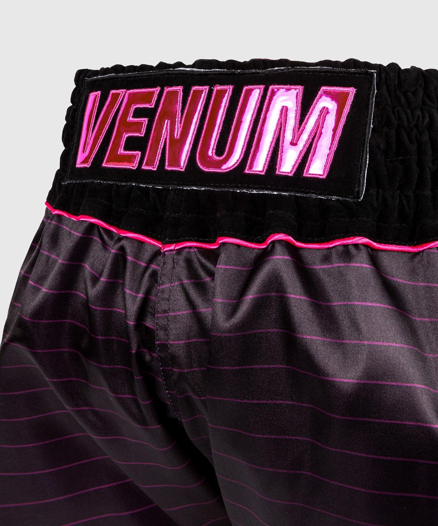 Short de Muay Thai Venum Attack 2.0 - Noir/Rose