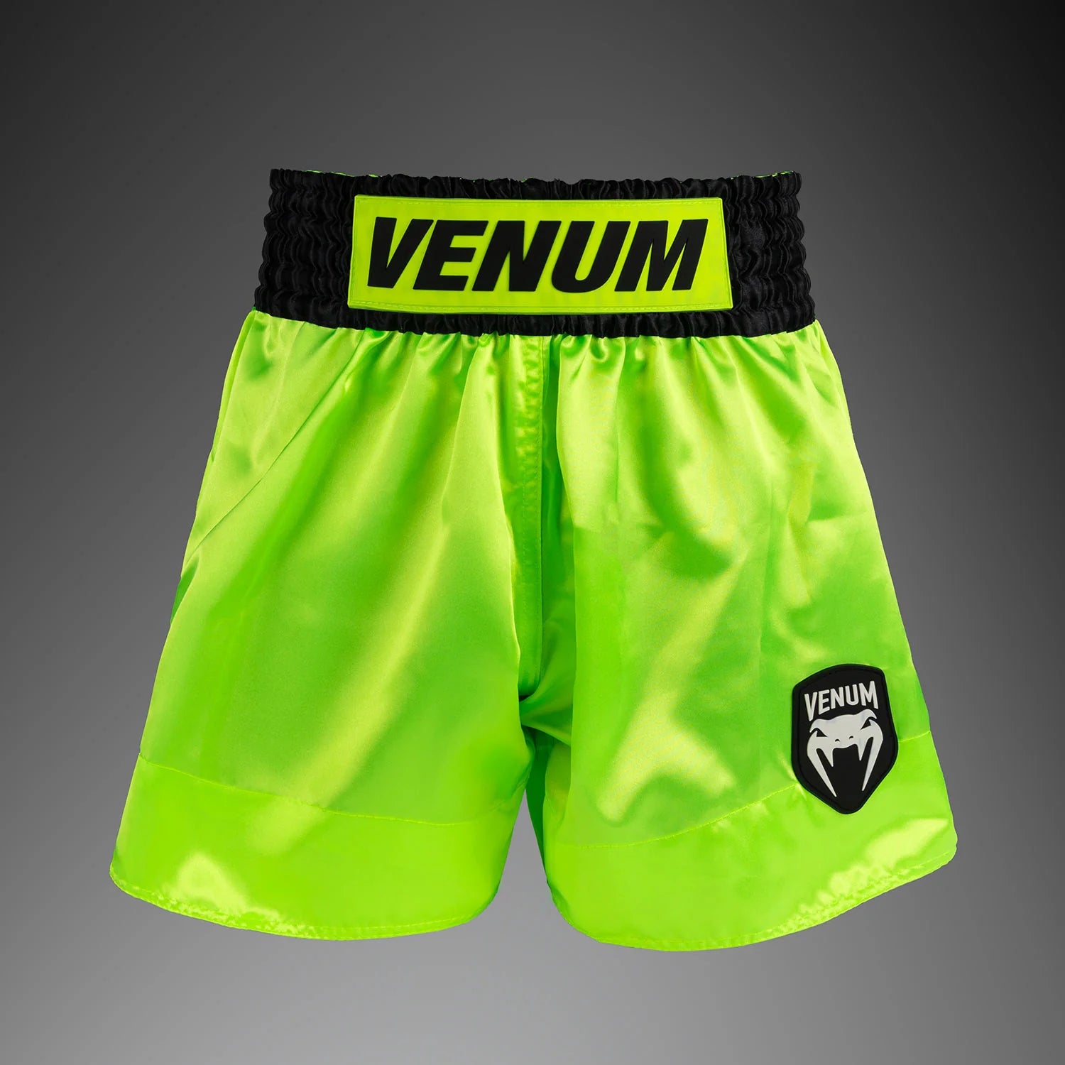 Short de Muay Thai Venum Classic Evo Jaune Néon