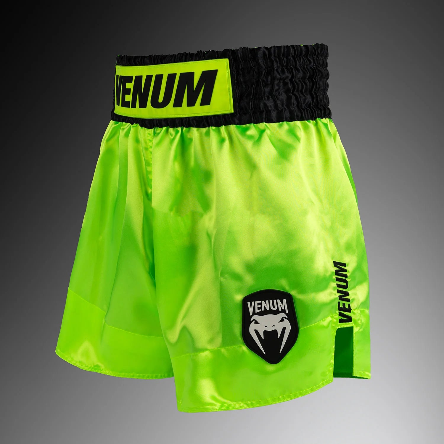 Short de Muay Thai Venum Classic Evo Jaune Néon