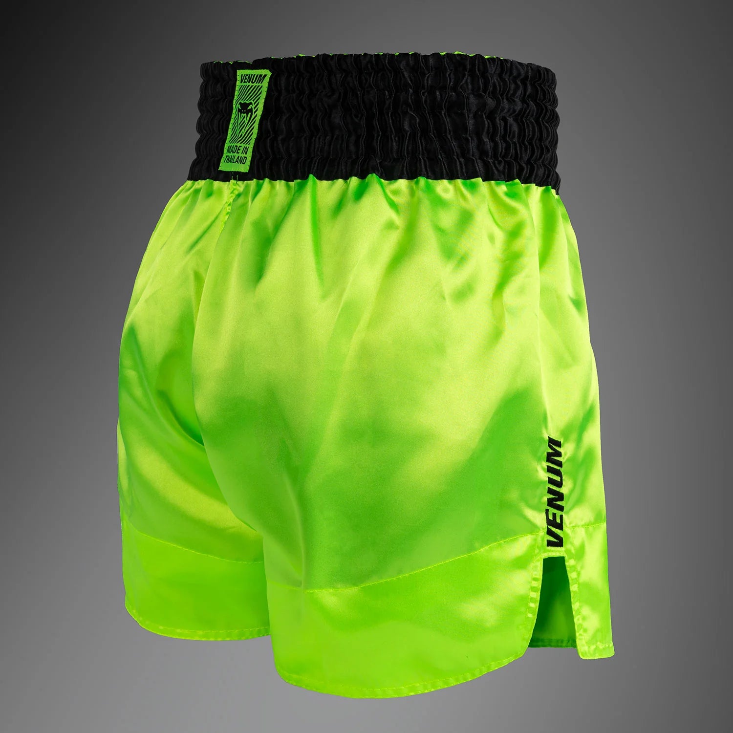 Short de Muay Thai Venum Classic Evo Jaune Néon