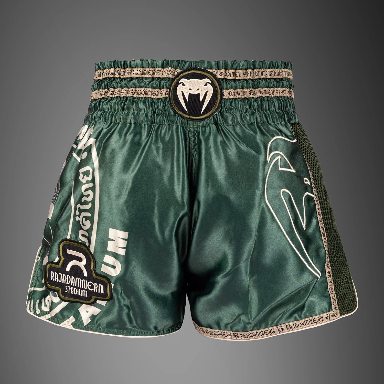 Short de Muay Thai Venum RAJADAMNERN - Kaki