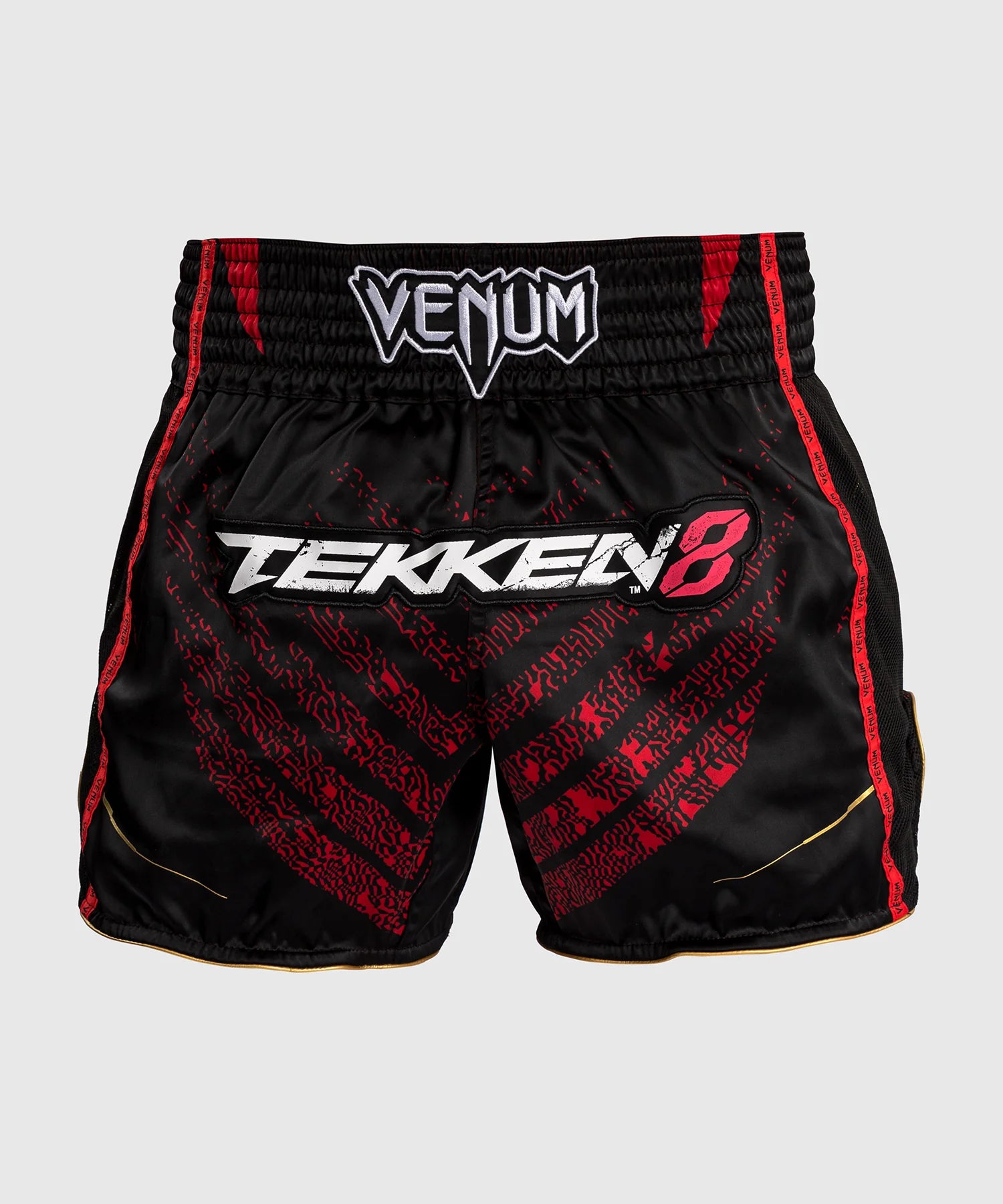 Short Muay Thai Venum x TEKKEN 8 - Marshall Law - Noir/Rouge/Or