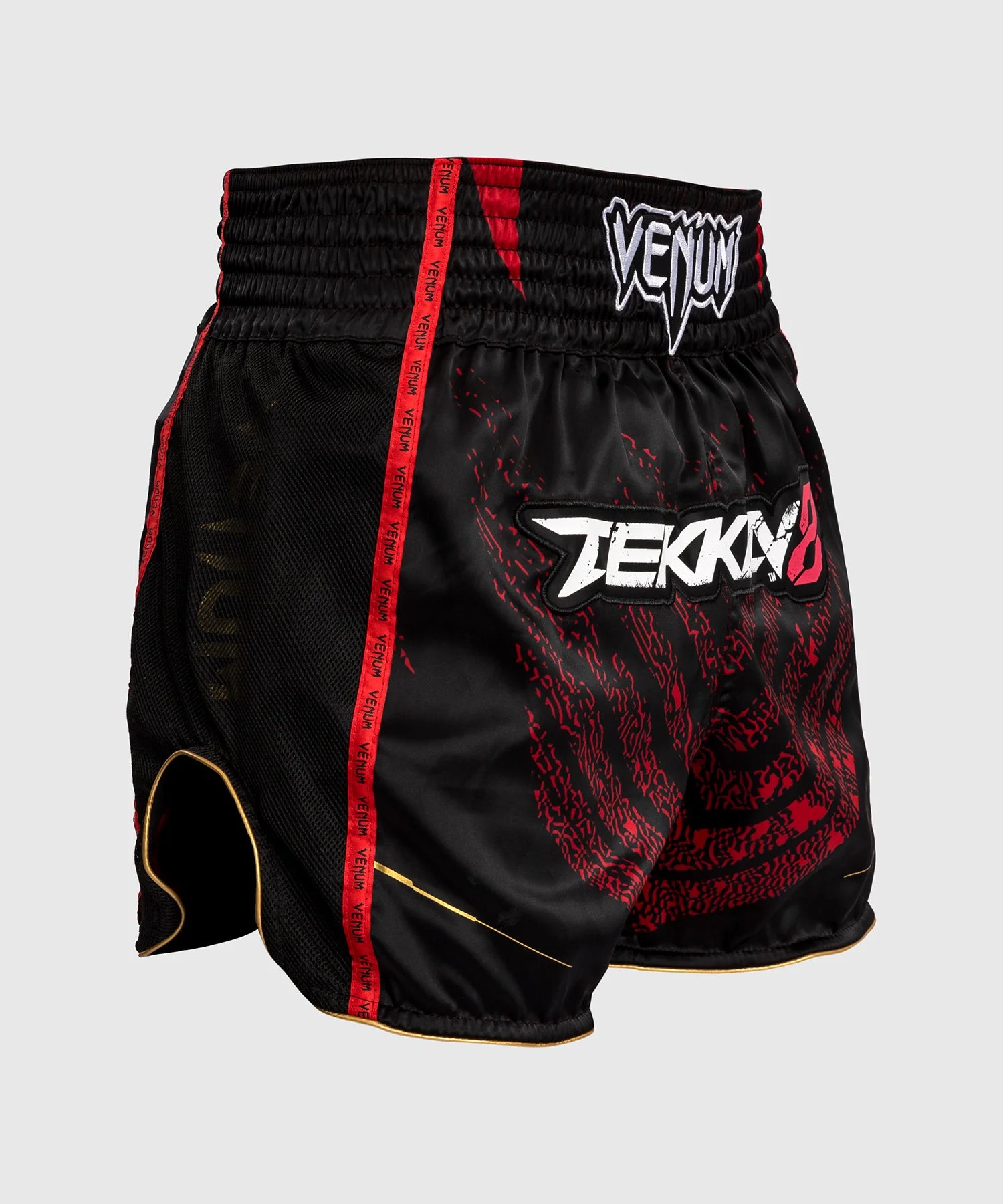 Short Muay Thai Venum x TEKKEN 8 - Marshall Law - Noir/Rouge/Or