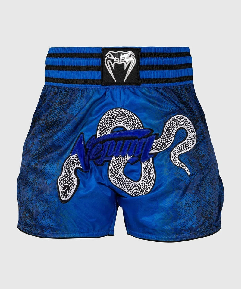 Short de Muay Thai femme Venum Amazonia Bleu Ultramarin