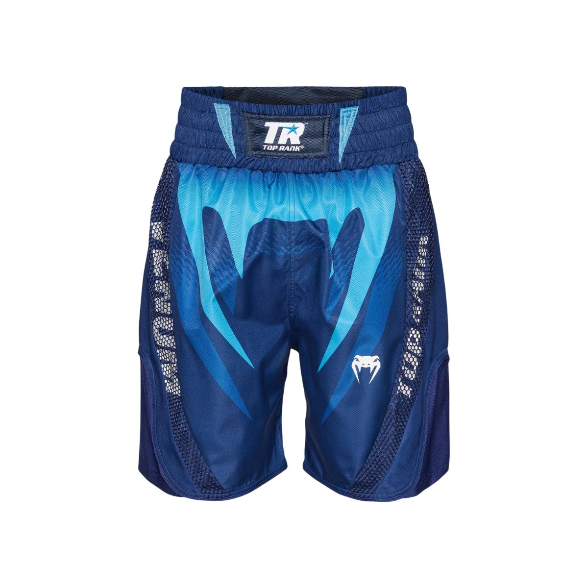 Short de boxe anglaise Venum X Top Rank Original  - Bleu Marine