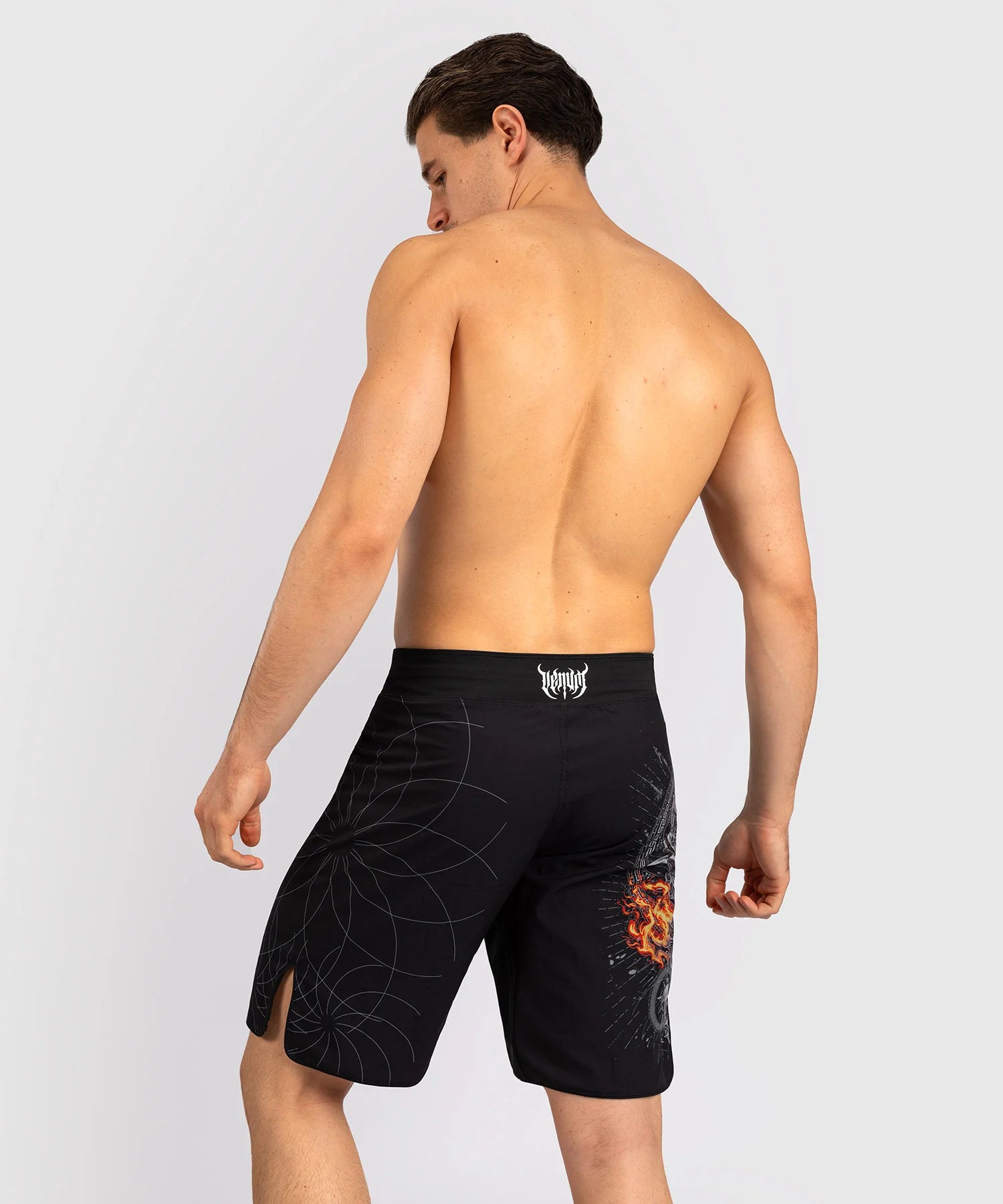 Short de combat Venum Gladiator 5.0 - Noir/Argent