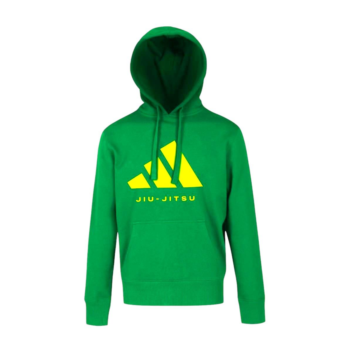 Sweat-shirt à capuche Adidas Jiu Jitsu - Vert