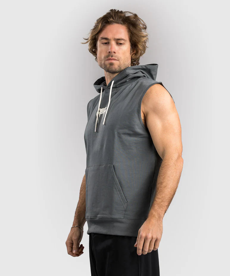 Sweat à Capuche sans manches Venum Sparring – Gris Storm