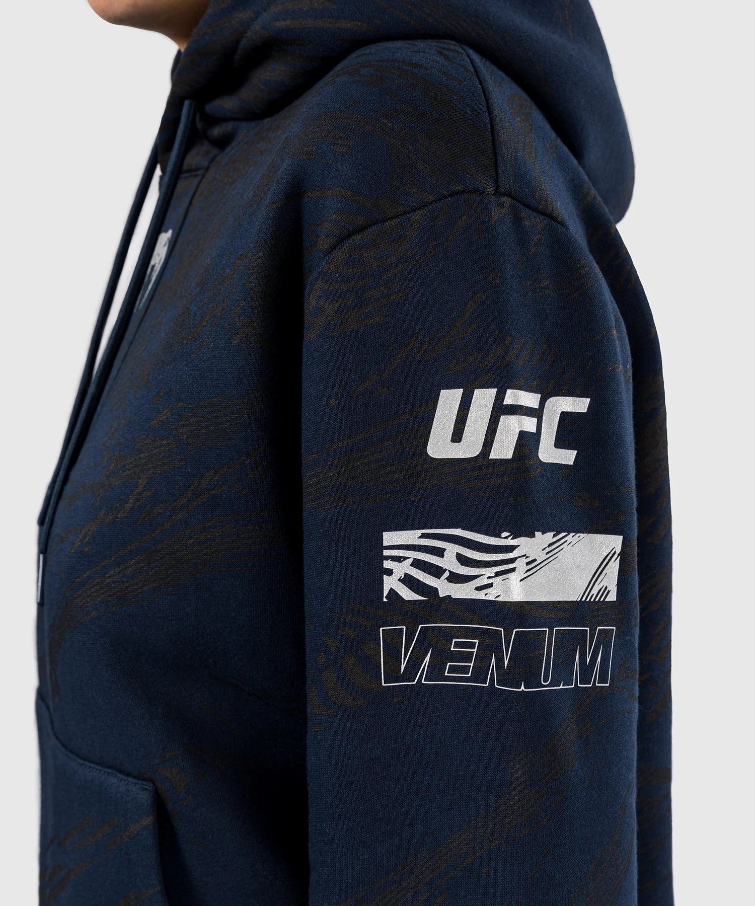 Sweatshirt à Capuche Femme UFC Fusion by Venum Authentic Fight Week - Bleu