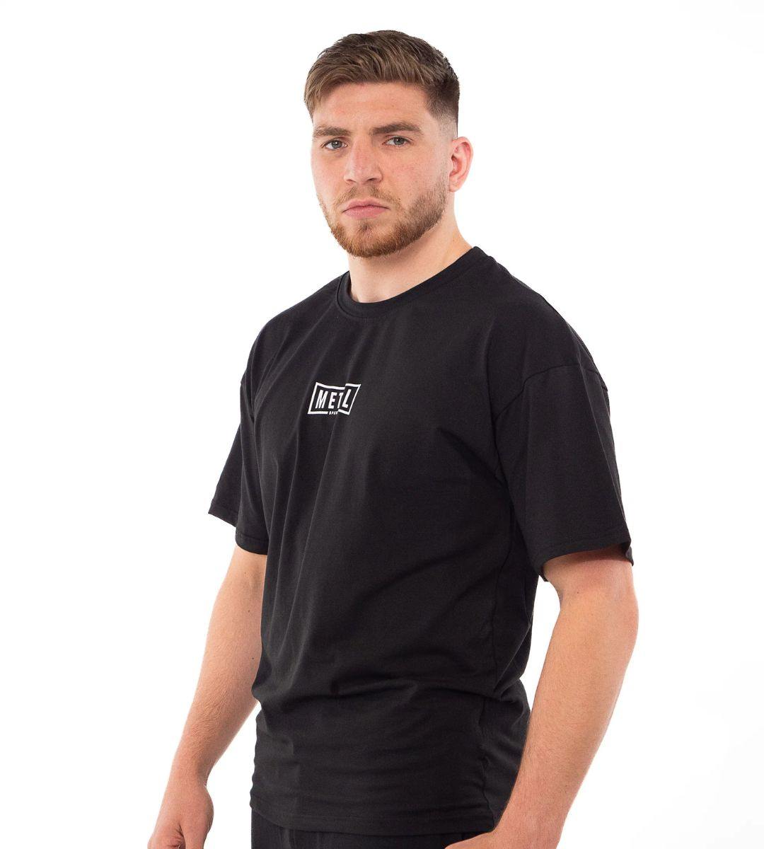 T-shirt Metal Boxe - MSTS301 Noir