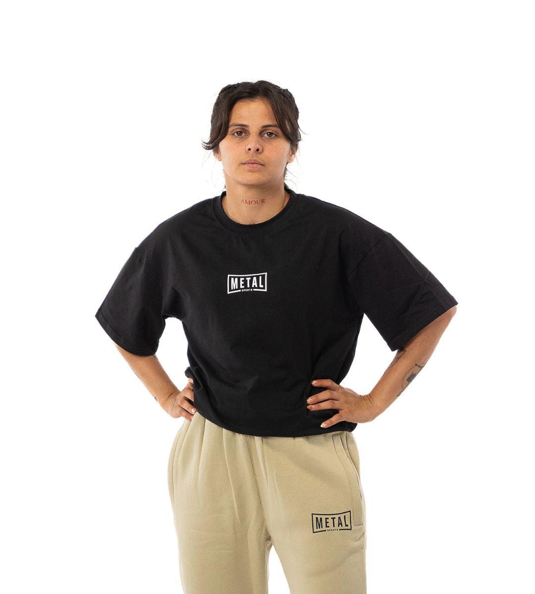 T-shirt Metal Boxe - MSTS301 Noir 1