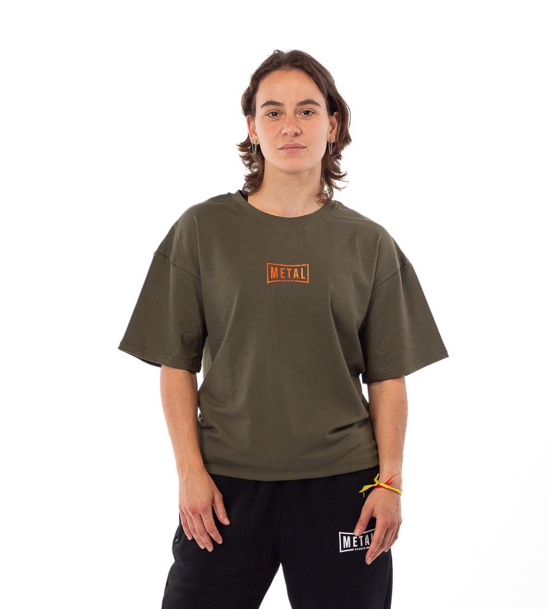 T-shirt Metal Boxe Olive